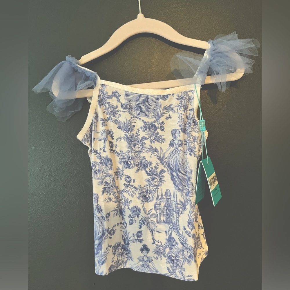 Posh peanut briar tulle cami 2T